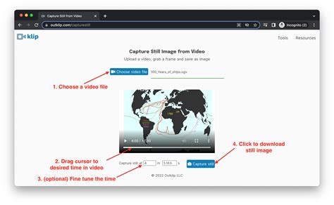 How to Capture a Still from a Video .